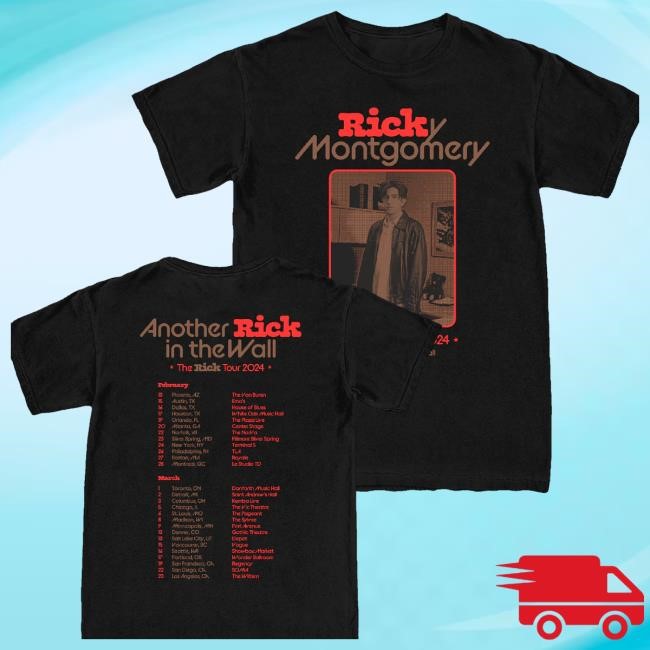 Ricky Montgomery Merch Store Another Rick In The Wall Tour Long Sleeve Shirt
