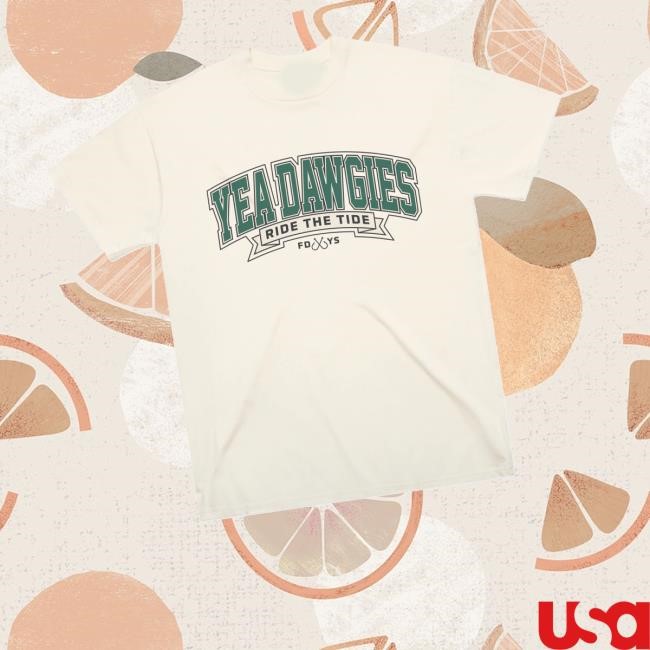 Field Day Merch Store Shop Yea Dawgies Ride The Tide Sweatshirt