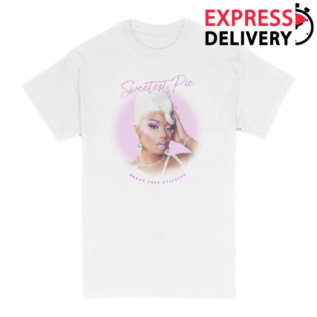 Trending Megan Thee Stallion Merch Store Sweetest Pie Photo Hoodie Megantheestallion Shop