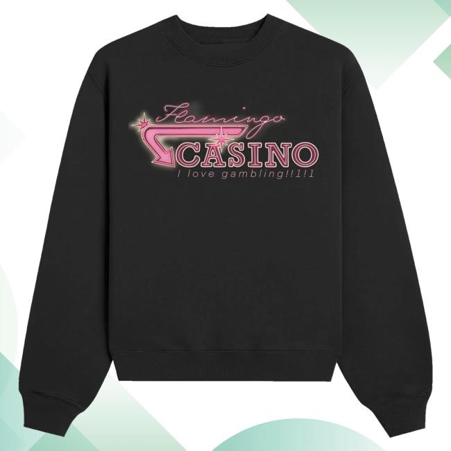 Official Flimflam Shop Merch Flamingo Casino Adult Tee Shirt