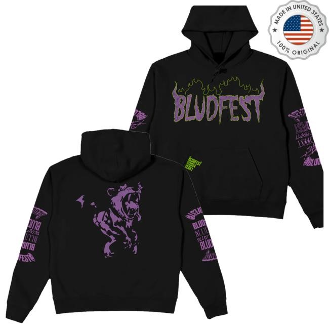 Yungblud Store Merch Bludfest Long Sleeve Shirt
