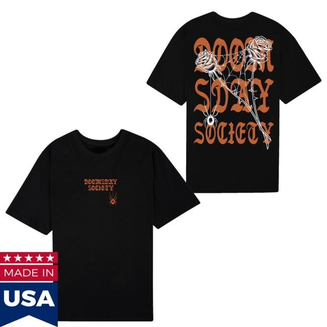 Dooms Day Society Merch Rose Trap T Shirt