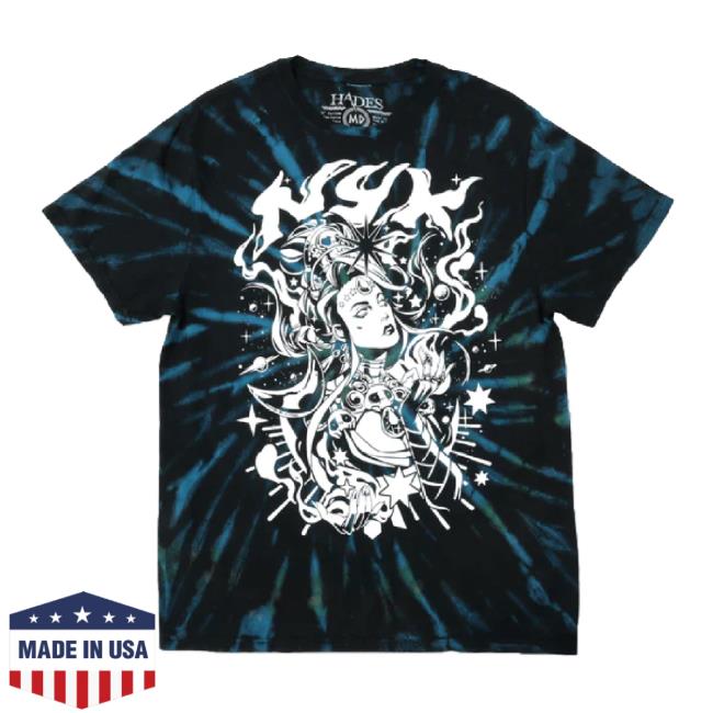 Trending Hades Merch Store Night Incarnate Tie Dye Unisex Sweatshirt