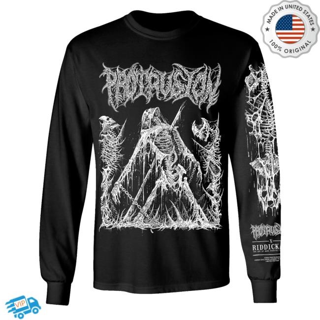 Protrusion X Riddickart Tee Pyrepressmerch