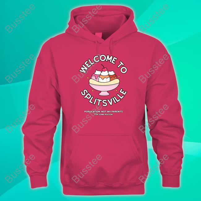 Doublecrossclothingco Welcome To Splitsville Population Not My Parents For Some Reason Tee Shirt