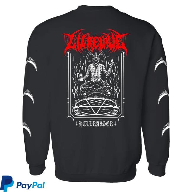 Josha Merch Store Shop Lil Revive Hellraiser Crewneck Sweatshirt