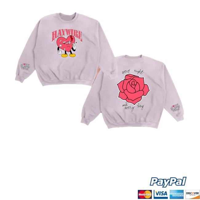 Friendsfamilyforever Merch Haywire Heartbreak Harry Pink Hoodie