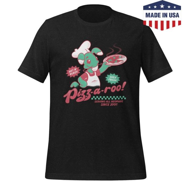 Neopets Merch Store Neopets Pizzaroo Short-Sleeve Unisex t-shirt, hoodie, tank top, sweater and long sleeve t-shirt