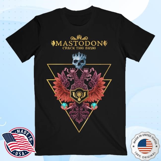 Mastodon Official Store Merch Crack The Skye Geometric Classic Shirt
