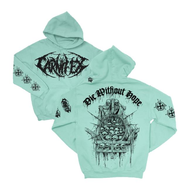 Trending Carnifex Die Without Hope Pullover Hoodie Sweatshirt Indie Merch Store Shop
