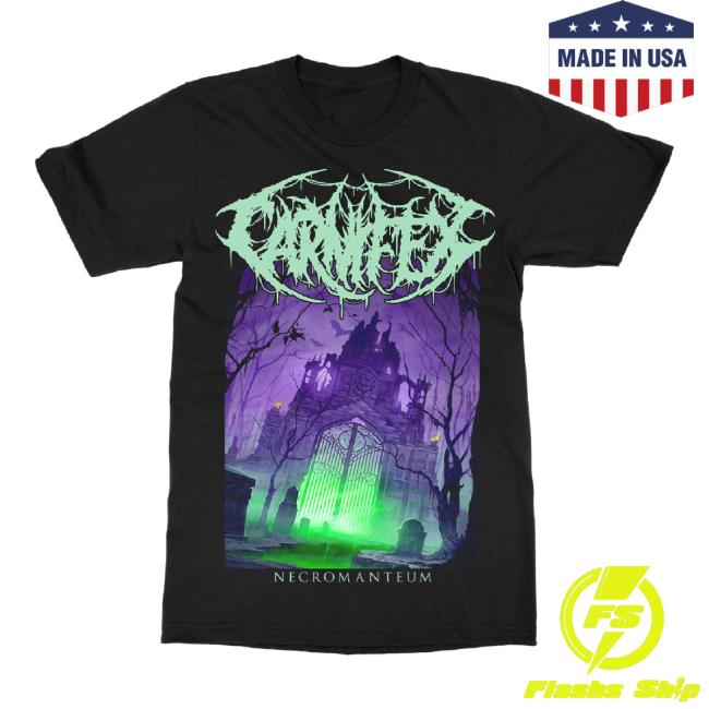 Trending Carnifex Necromanteum Long Sleeve Tee Indie Merch Store Shop
