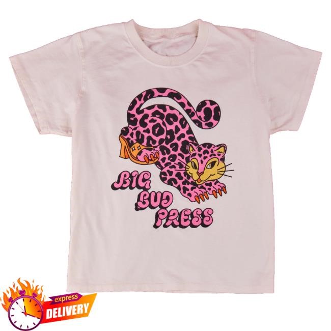 Trending Big Bud Press Merch Cheetah Organic Tank Top
