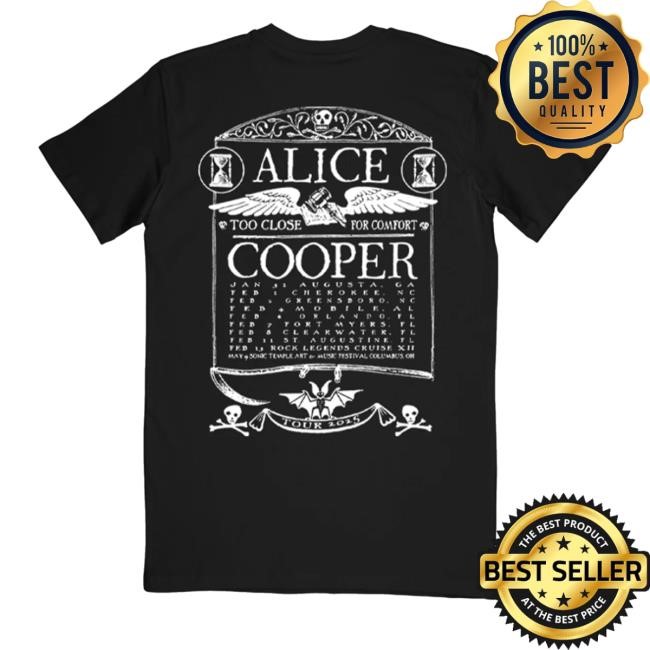 Alice Cooper Wanted For Deeds Against Humanity Shirt