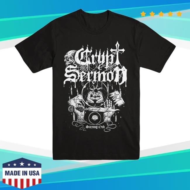 Evilgreed Merch Crypt Sermon Scying Orb New Shirt