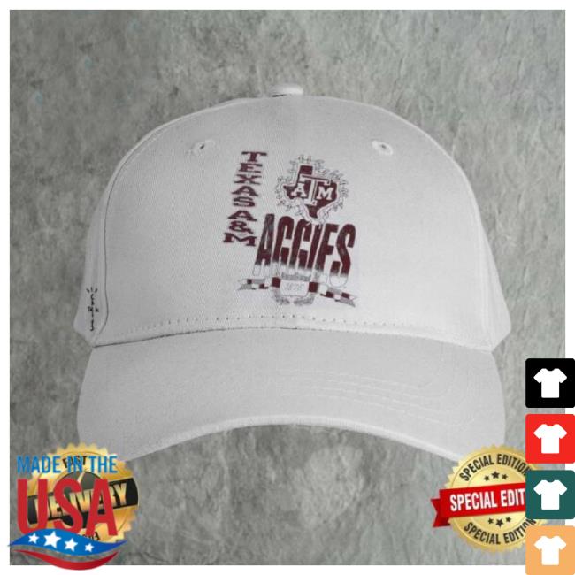 Trending Cactus Jack Goes Back To College Travis Scott X Fanatics X Mitchell And Ness With Ncaa March Madness 2024 Texas A&M Aggies Unisex Cap Snapback Hat