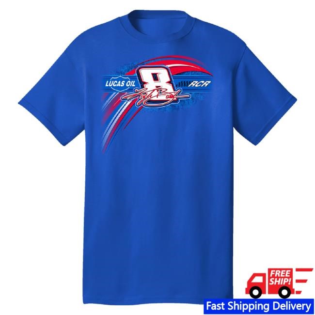 Trending Nascar Merch Kyle Busch Richard Childress Racing Team Collection Royal Lucas Oil Car Sweatshirt