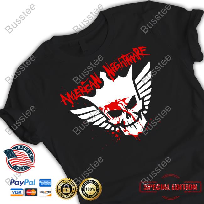 Wrestle Ops American Nightmare Bloody Face Cody Shirt