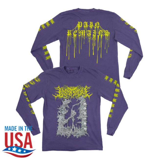 Trending Lornashorestore Merch Store Shop Lorna Shore Purple Headless T-Shirt Lornashorestore Shop