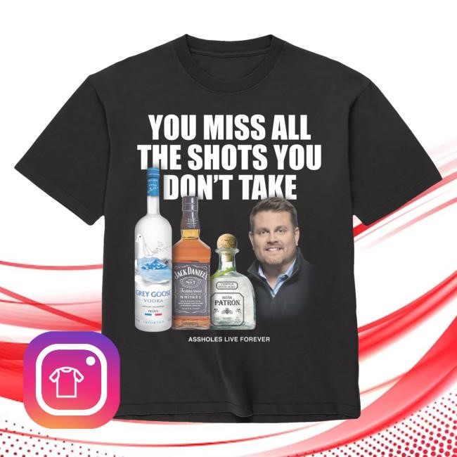 Assholes Live Forever - Linda Finegold Merch Miss All Shots United Tee Shirt