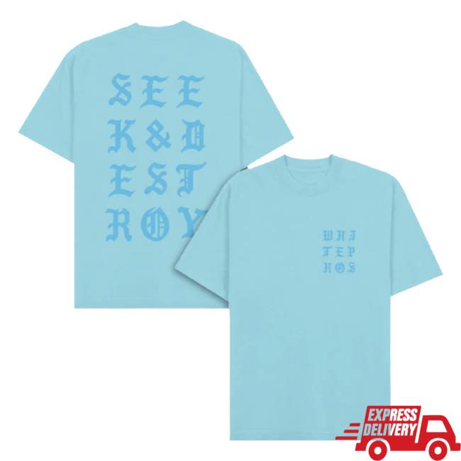 Original Whitephosphor Cemetary New Shirt Blue Whitephosphor Shop