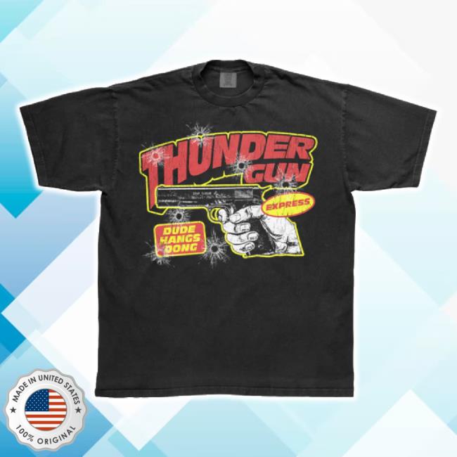 Original Paradiseofflowers Thunder Gun Classic Shirt Paradiseof Flowers Shop