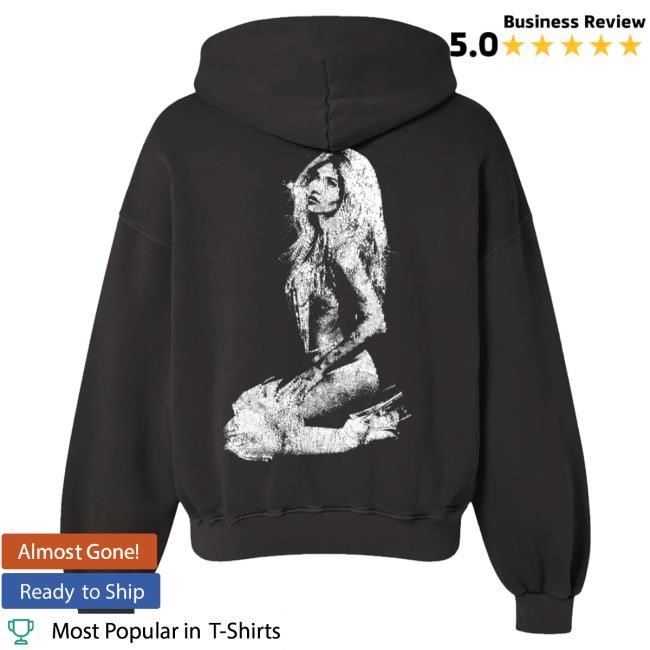 Nessa Barrett Merch Store Aftercare Rhinestone Photo Crewneck Sweatshirt