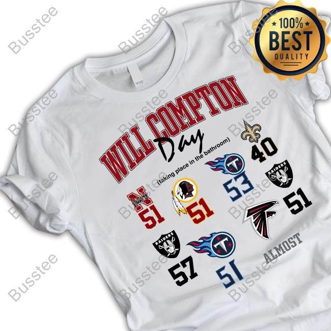 Will Compton Day Taking Place In The Bathroom Tee