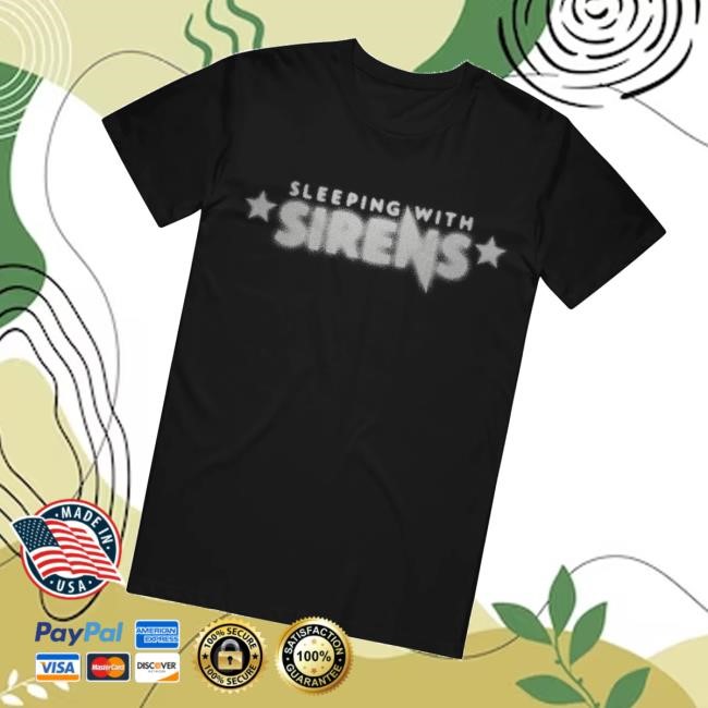 Sirens Merch Store Shop Sirens Blurred Logo Black Classic Shirt