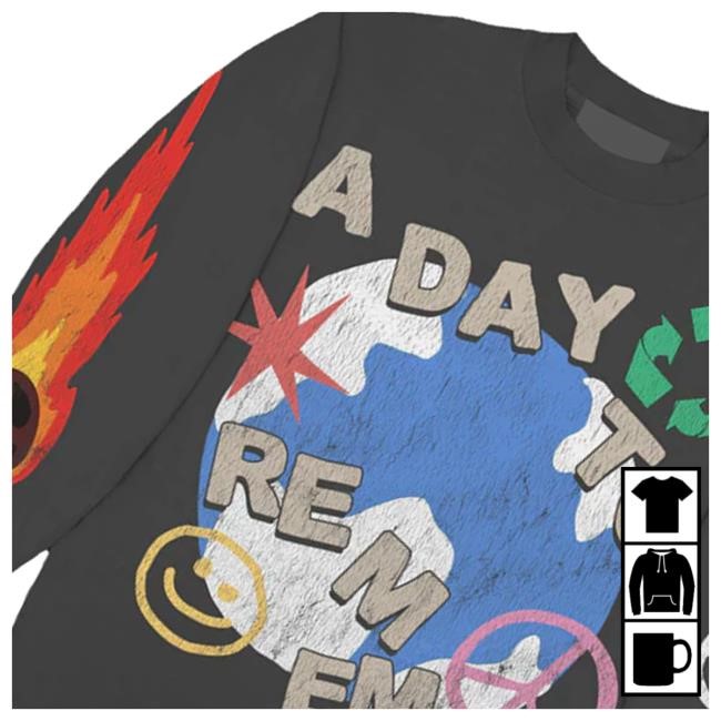 A Day To Remember Store Merch Adtr Earth Hooded Sweatshirt