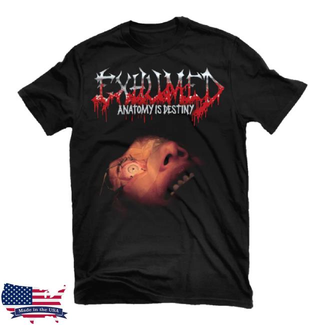 Original Exhumed "Anatomy Is Destiny" T-Shirt Relapse Shop