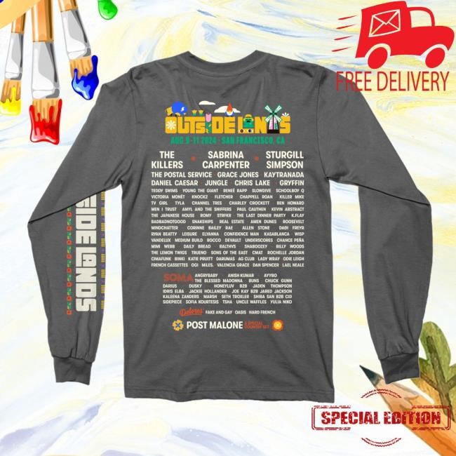 Outside Lands Music Merch Store 2024 Festival Icon Event Funny Shirt