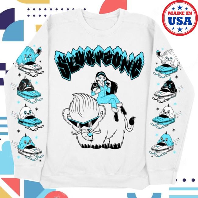 Meow Wolf Merch Slurp Zone Manager Tee Shirt