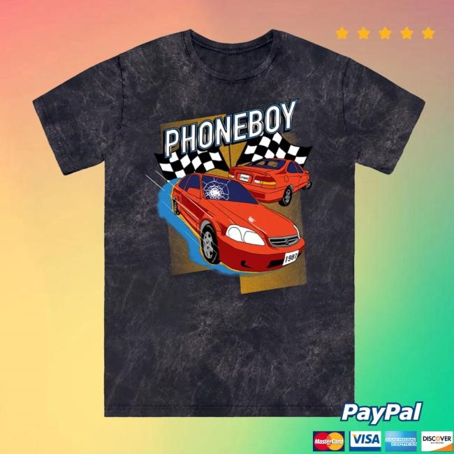 Phoneboy Merch Nascar Tie Dye Shirt