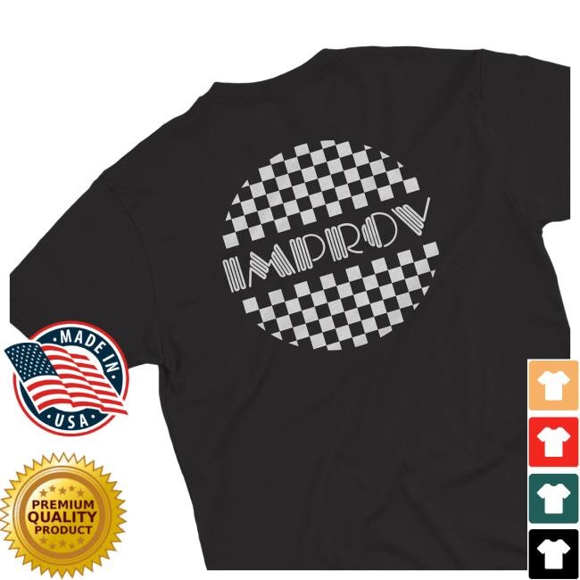 Podx Improv Checkered Circle Tee
