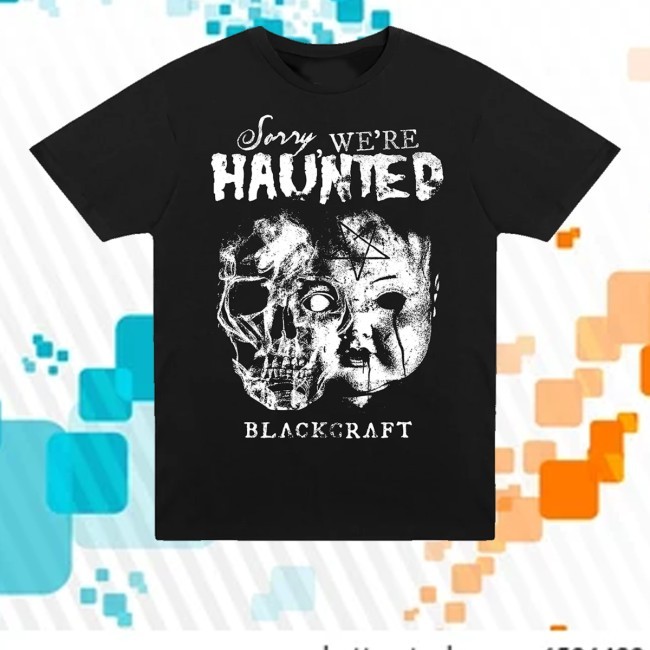 Sorry We're Haunted Youth T Shirt